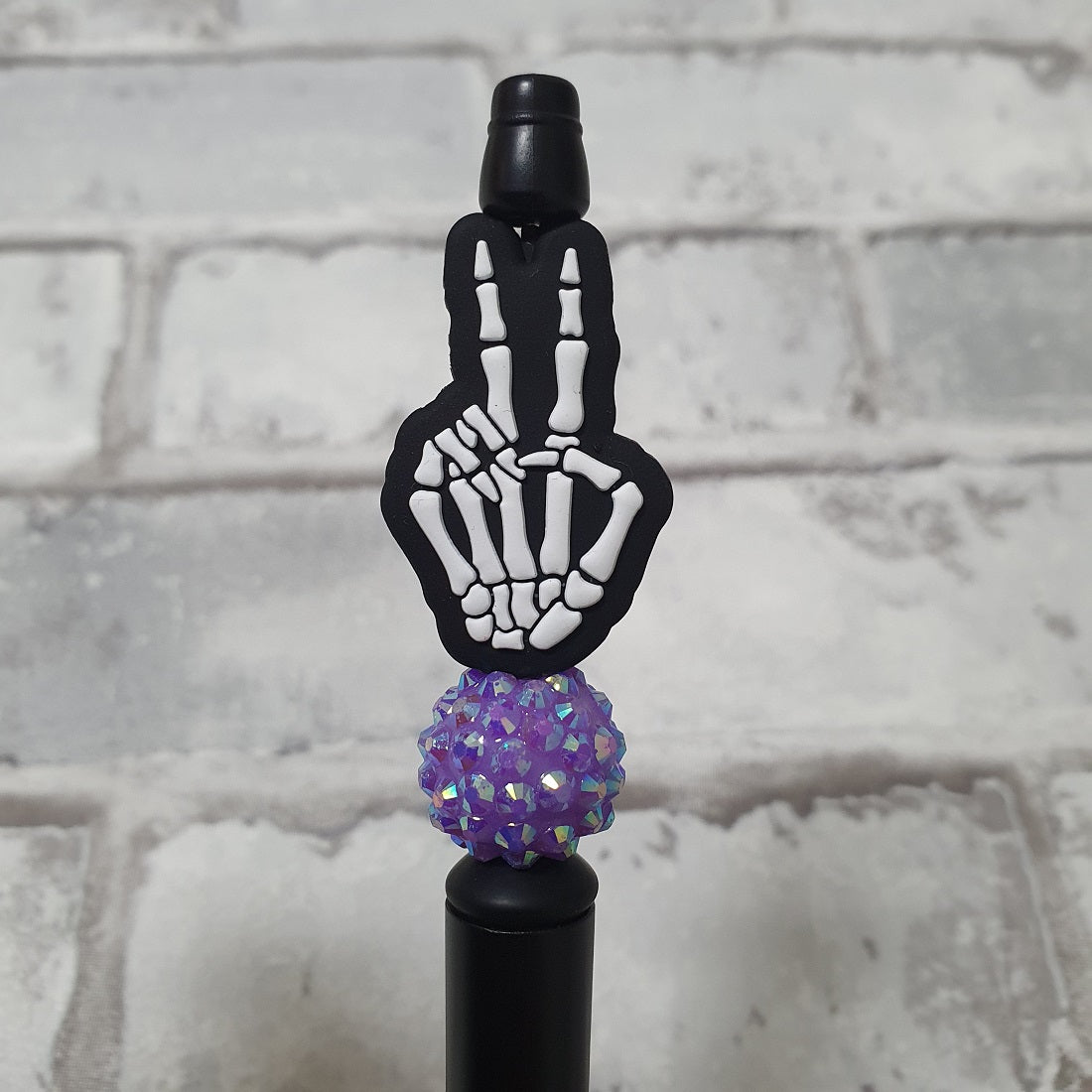 Silicone pen Halloween Bling peace