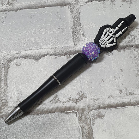 Silicone pen Halloween Bling peace